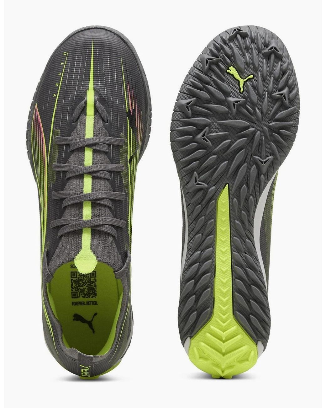 PUMA Green Ultra 5 Match Astro Turf Football Boots for men