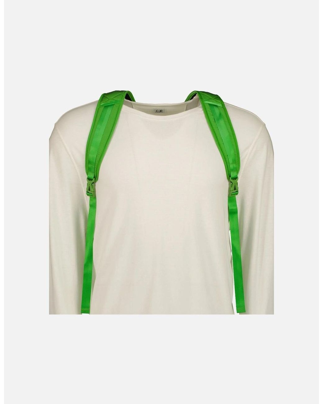 C P Company Green Chrome-R Tote Backpack for men