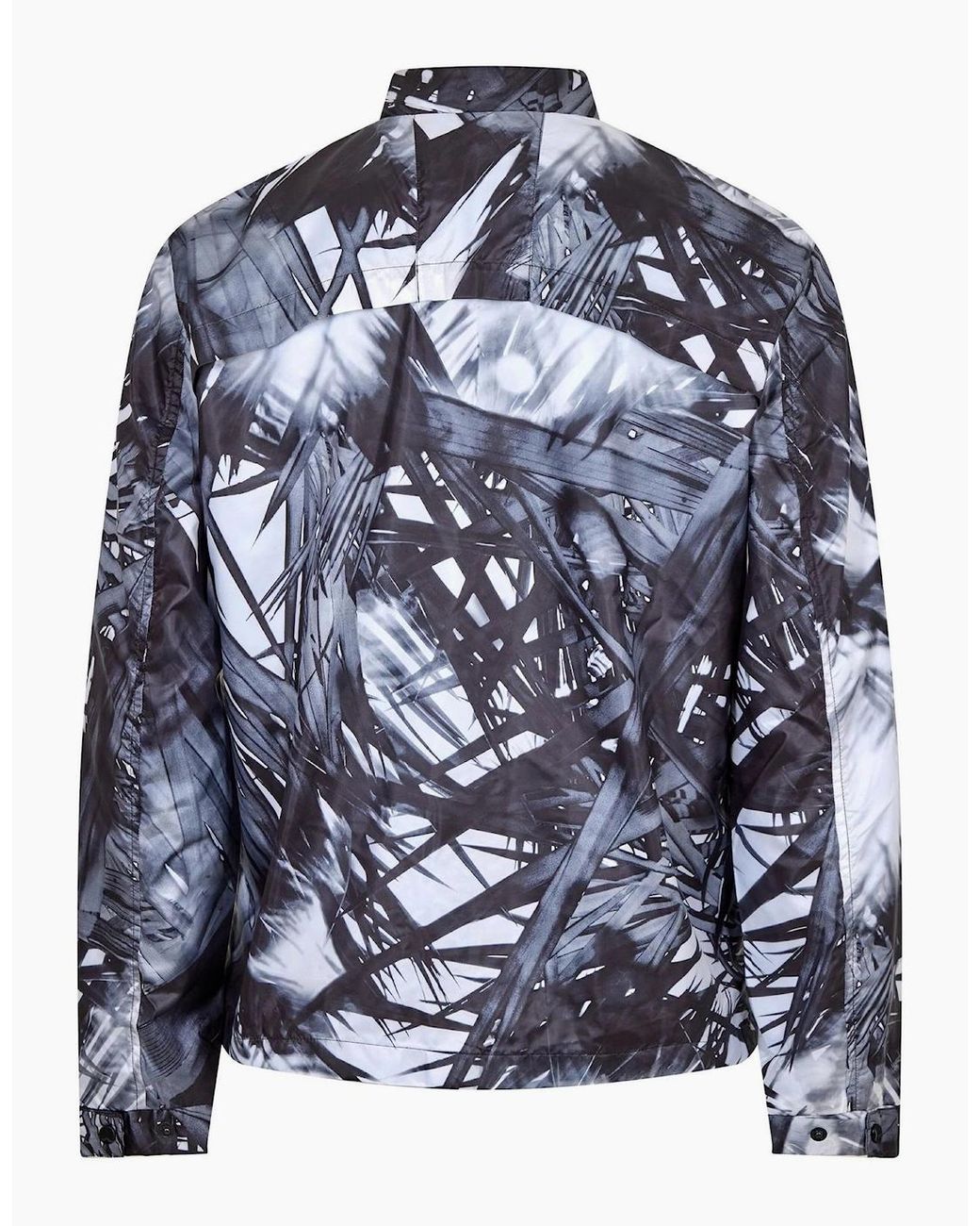 PUMA Blue Um Burn Through Windbreaker for men