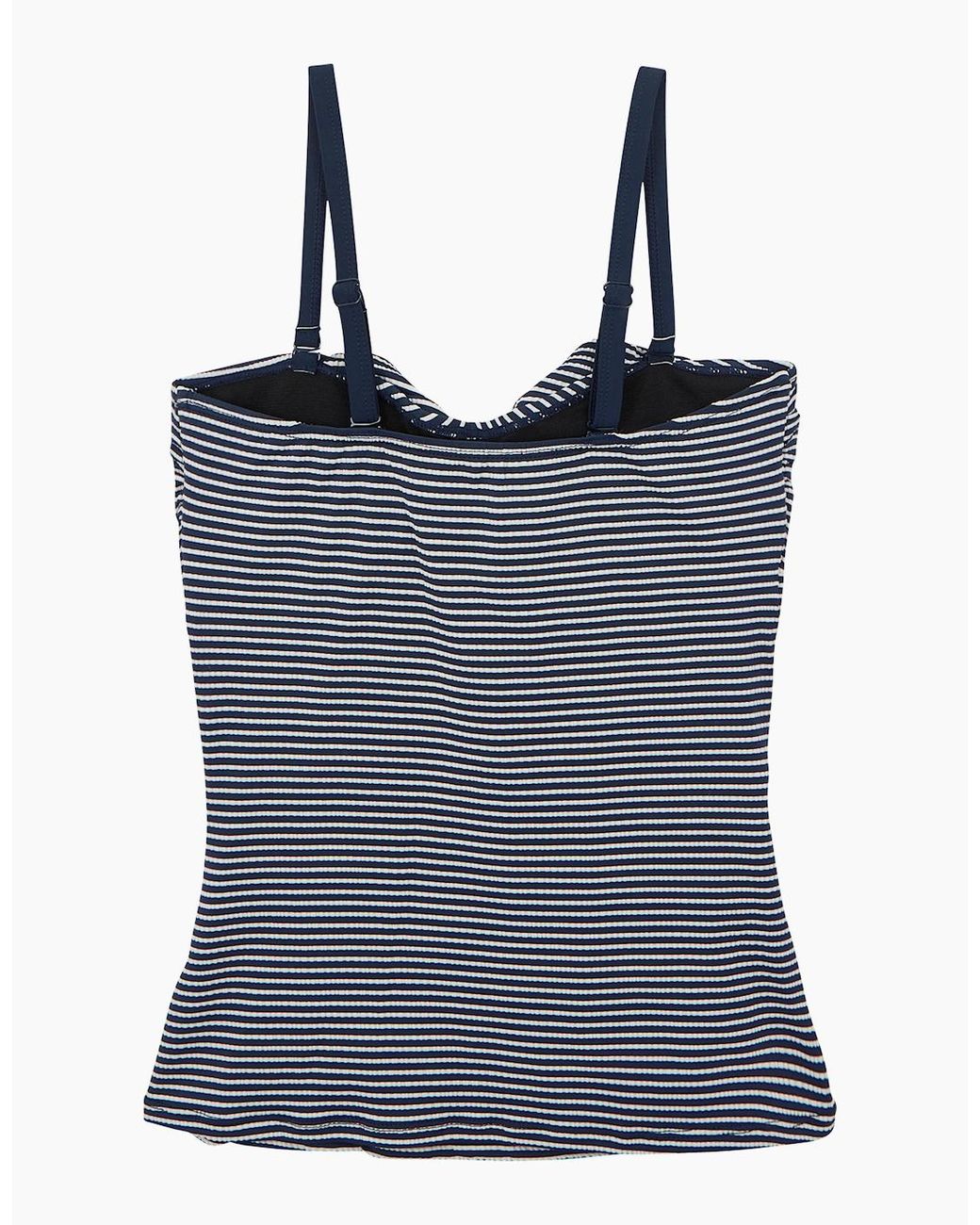 Regatta Blue Ladies Aceana Iii Seeksucker Tankini Top