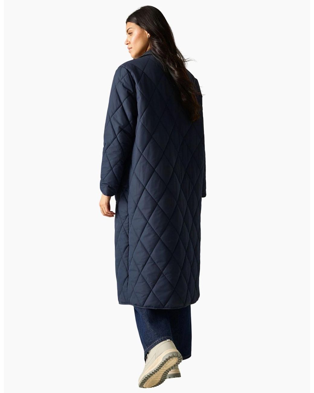 Regatta Blue Ladies Orla Kiely Eclipse Mid Length Jacket