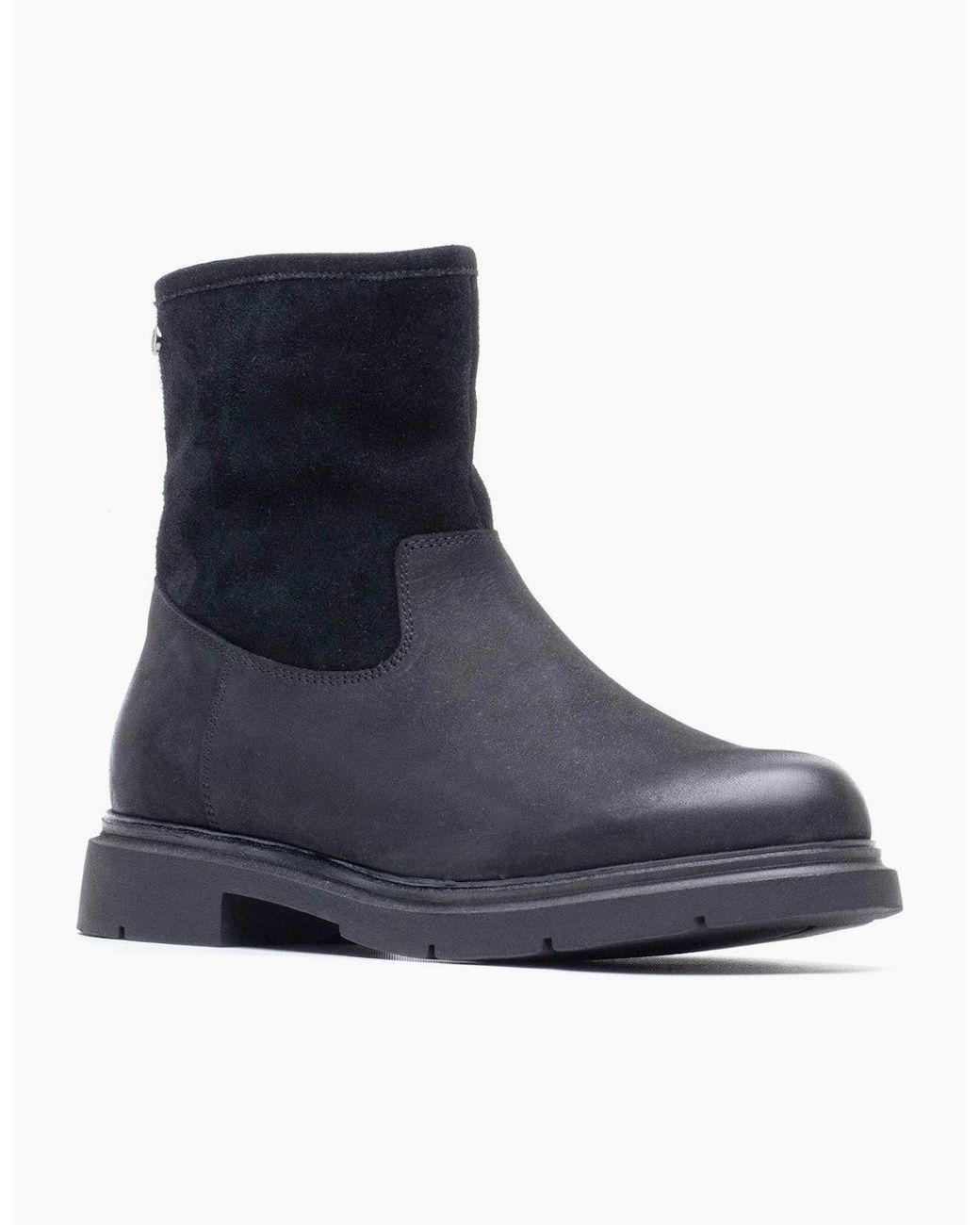 Hush Puppies Blue Charlotte Boot Ankle Boots