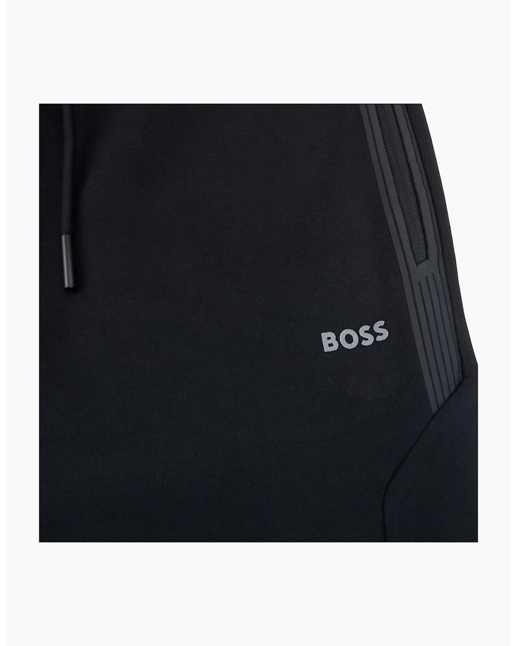 Boss White Hadiko 1 Hd Print Logo Tracksuit Bottoms 001 for men
