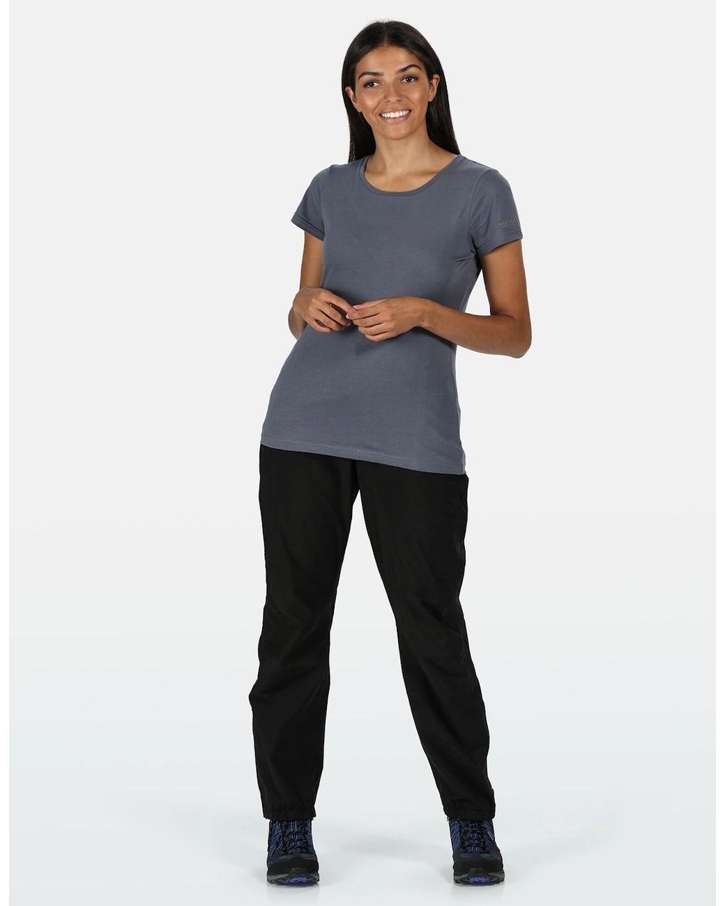 Regatta Black Ladies Highton Walking Over Trousers