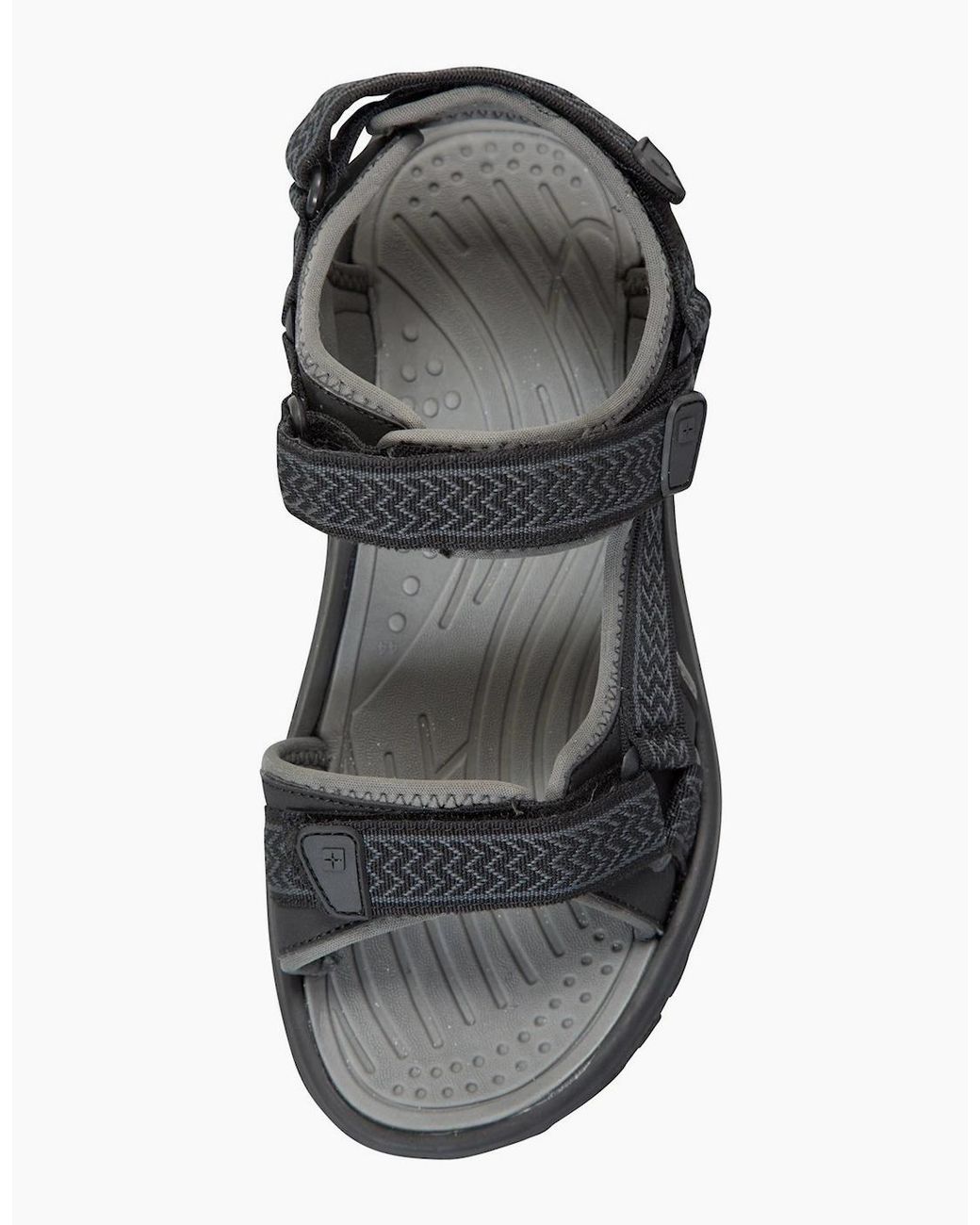 Mountain Warehouse Black Crete Sandals for men