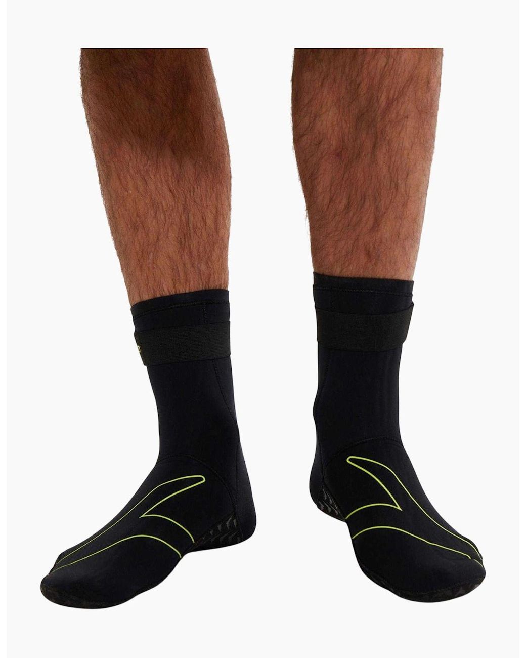 Speedo Black Open Water Neoprene Swim Socks for men