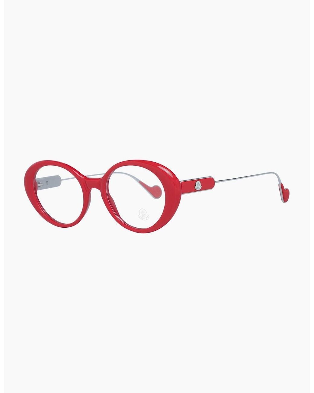 Moncler Red Optical Frame Ml5055 068 52