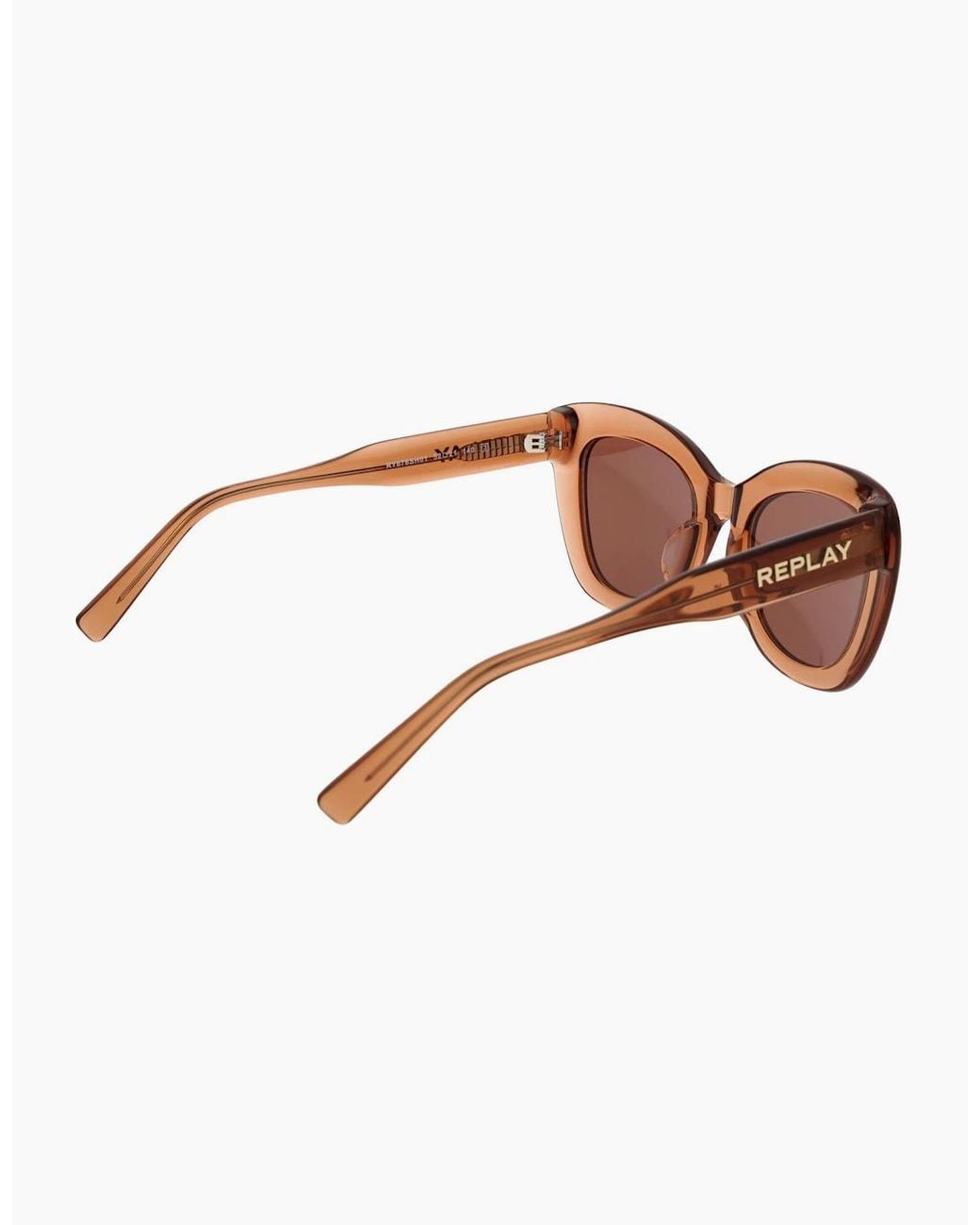 Replay Brown Sunglasses Ry676S H01 52