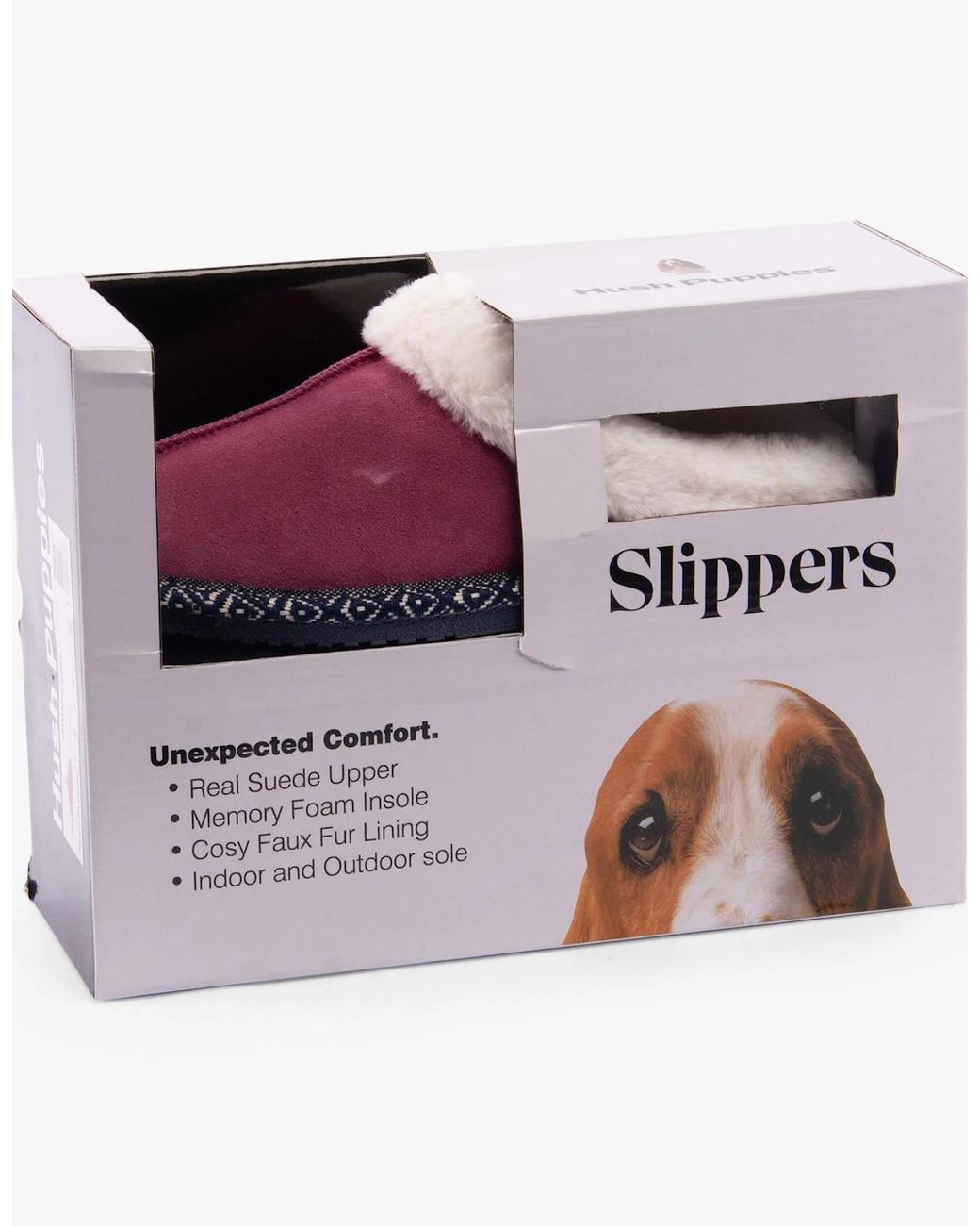 Hush Puppies Purple Amara Slippers