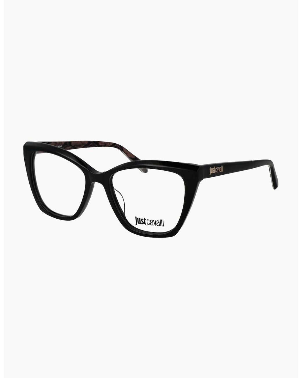 Just Cavalli Black Optical Frame Vjc084 700Y 53