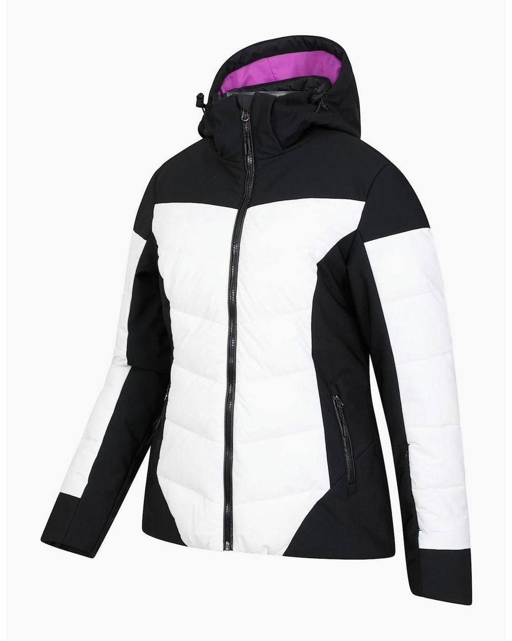 Mountain Warehouse Black Ladies Resort Recco Padded Ski Jacket