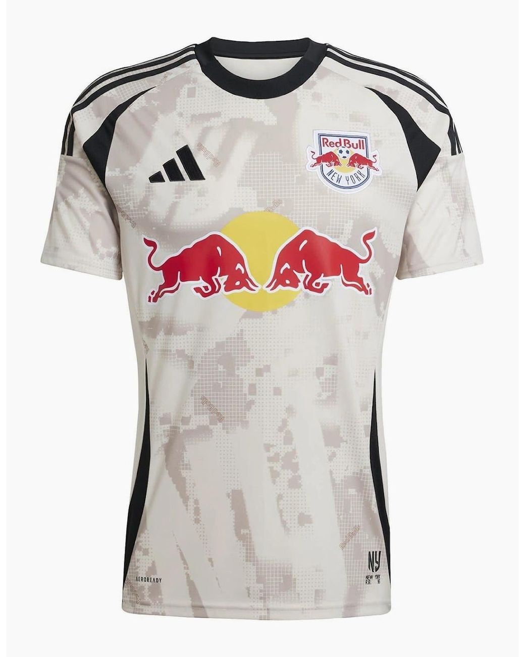 Adidas Gray New York Bulls Away Shirt 2025 2026 Adults for men