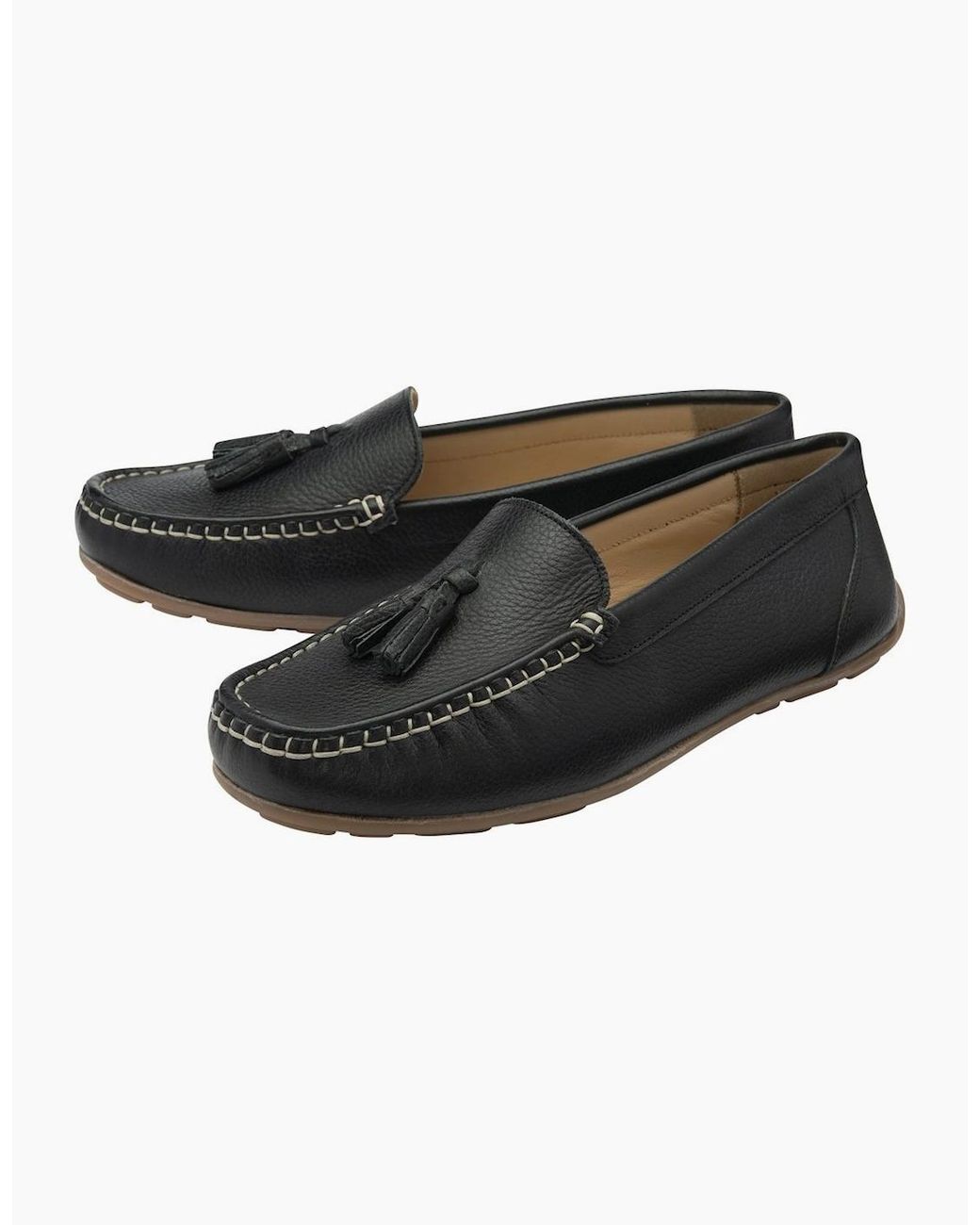Ravel Black Bute Loafers