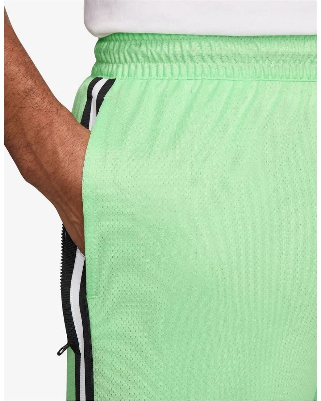 Nike Green Dna Dri Fit 8 Basketball Shorts for men