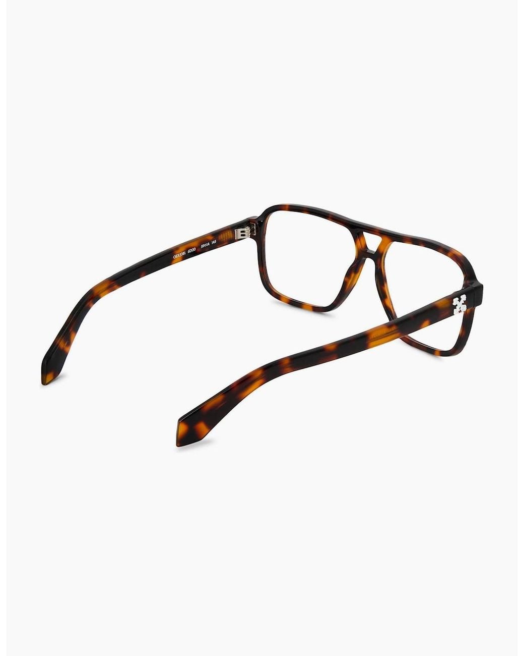 Off-White c/o Virgil Abloh Brown Off Eyewear Style 81 I