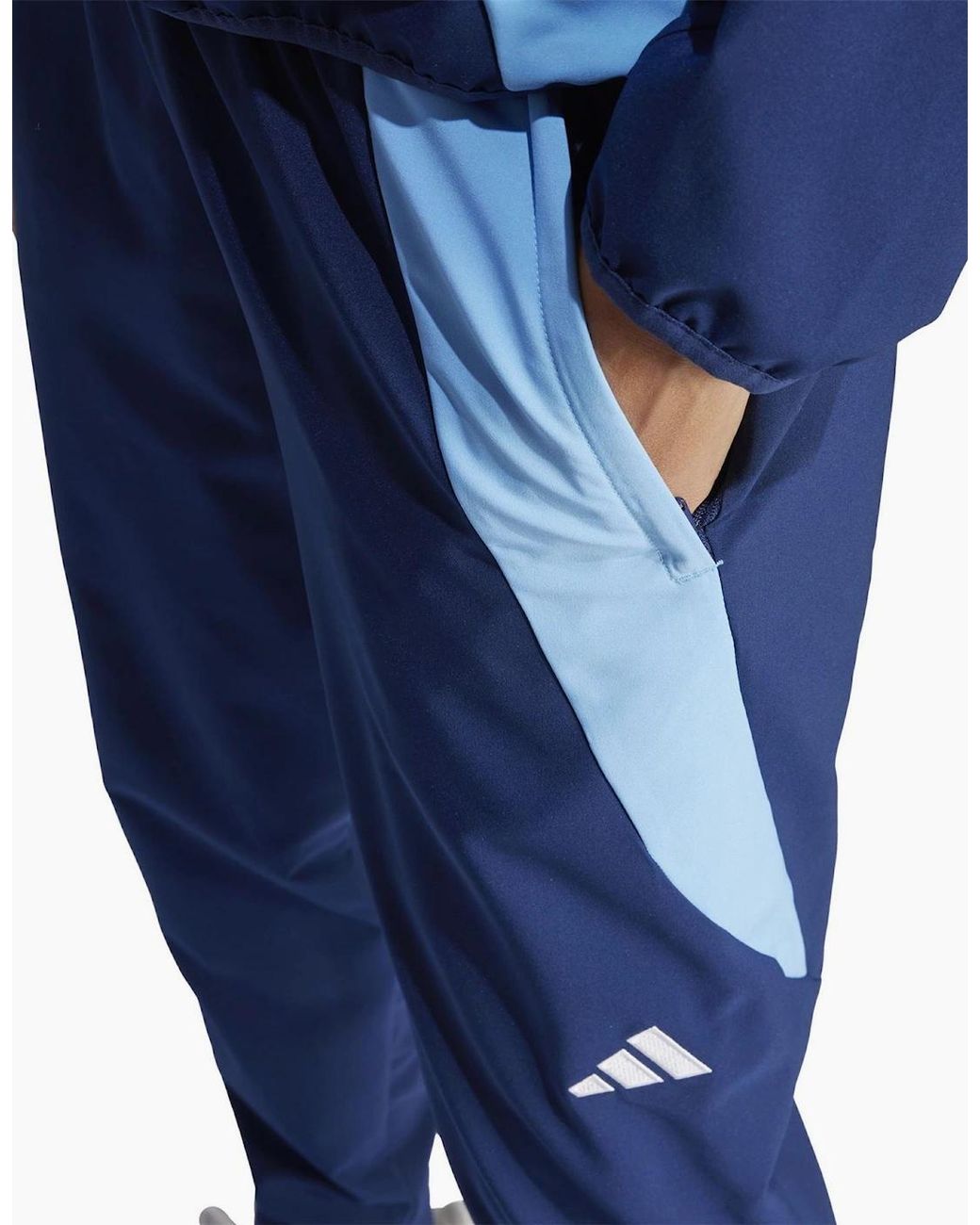 Adidas Blue Tiro24 Cprepntw Tracksuit Bottom