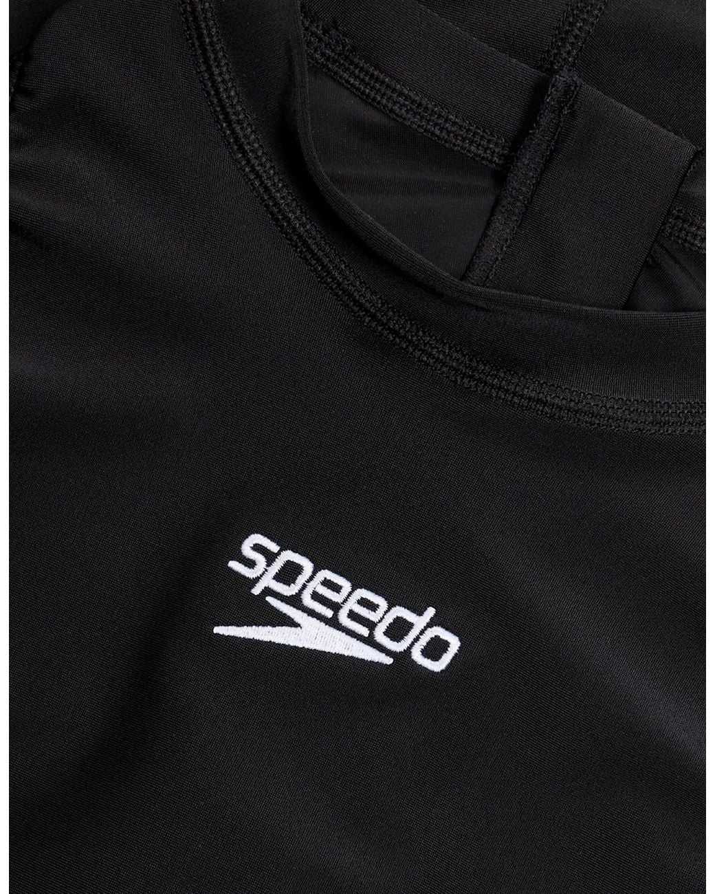 Speedo Black Ladies Hydrasuit One Piece Swimsuit