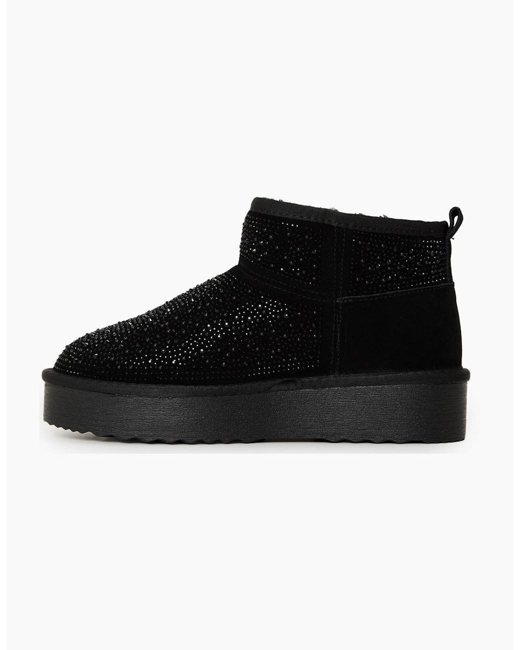 Steve Madden Black Clydes Snug Boots