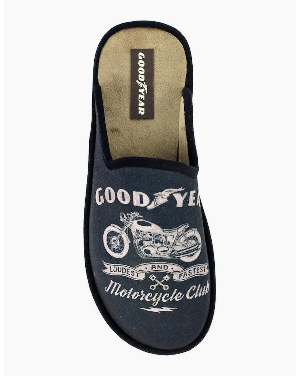 Goodyear Blue Huxley Mule Slippers for men