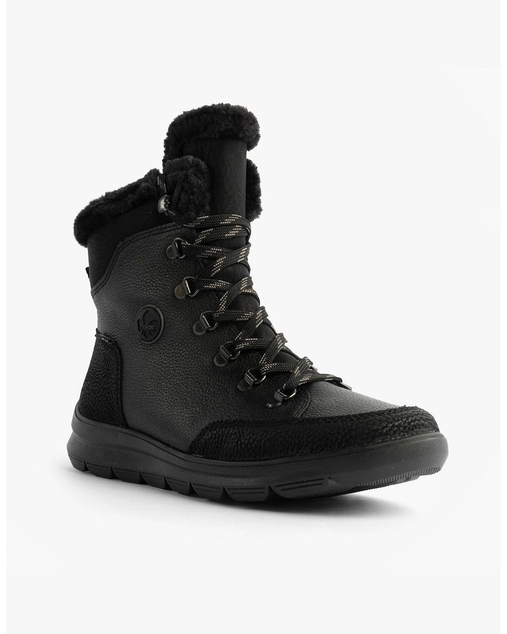 Rieker Black Z0000 Ankle Boots