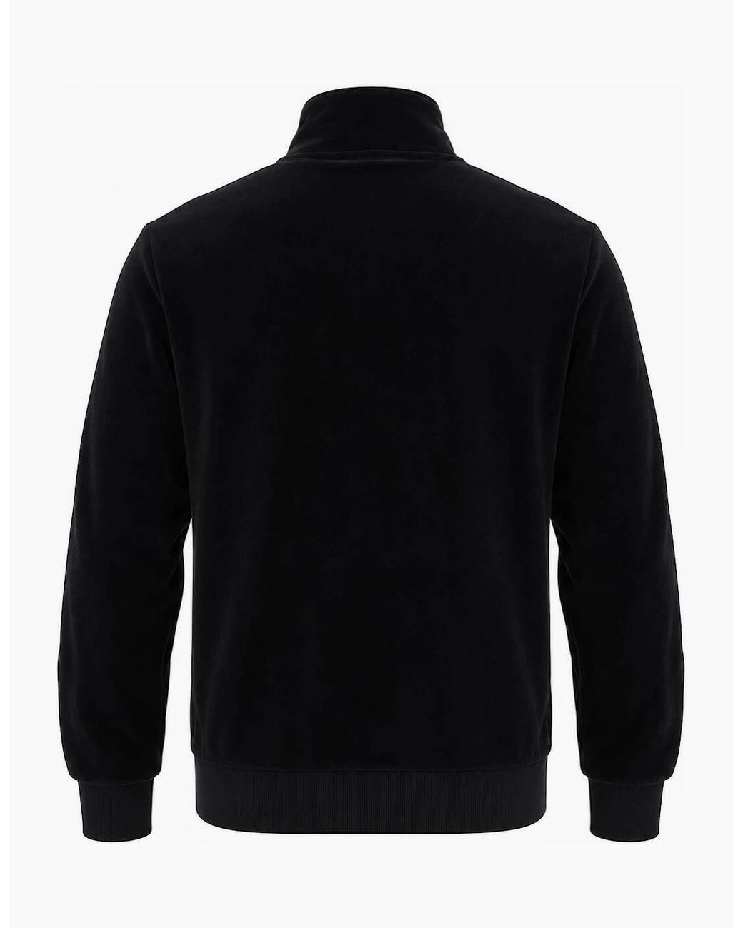 Fila Black Bosco Velour Track Top Jacket for men