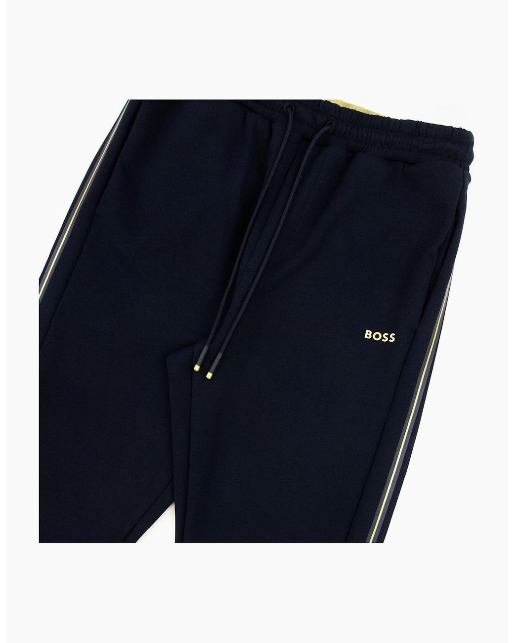 Boss Blue Hadiko 1 Bottoms Side Stripe Dark 402 for men