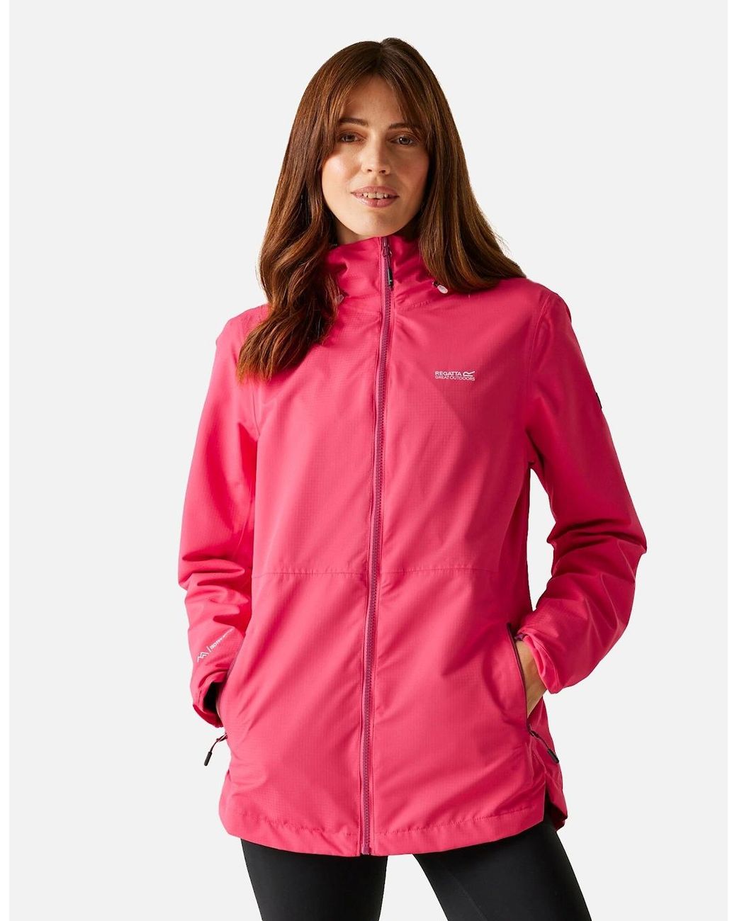 Regatta Red Ladies Hamara Iv Waterproof Jacket