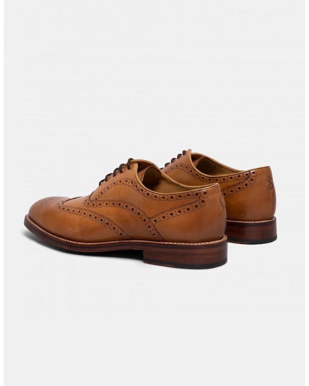 Oliver Sweeney Brown Aldeburgh Leather Brogue for men