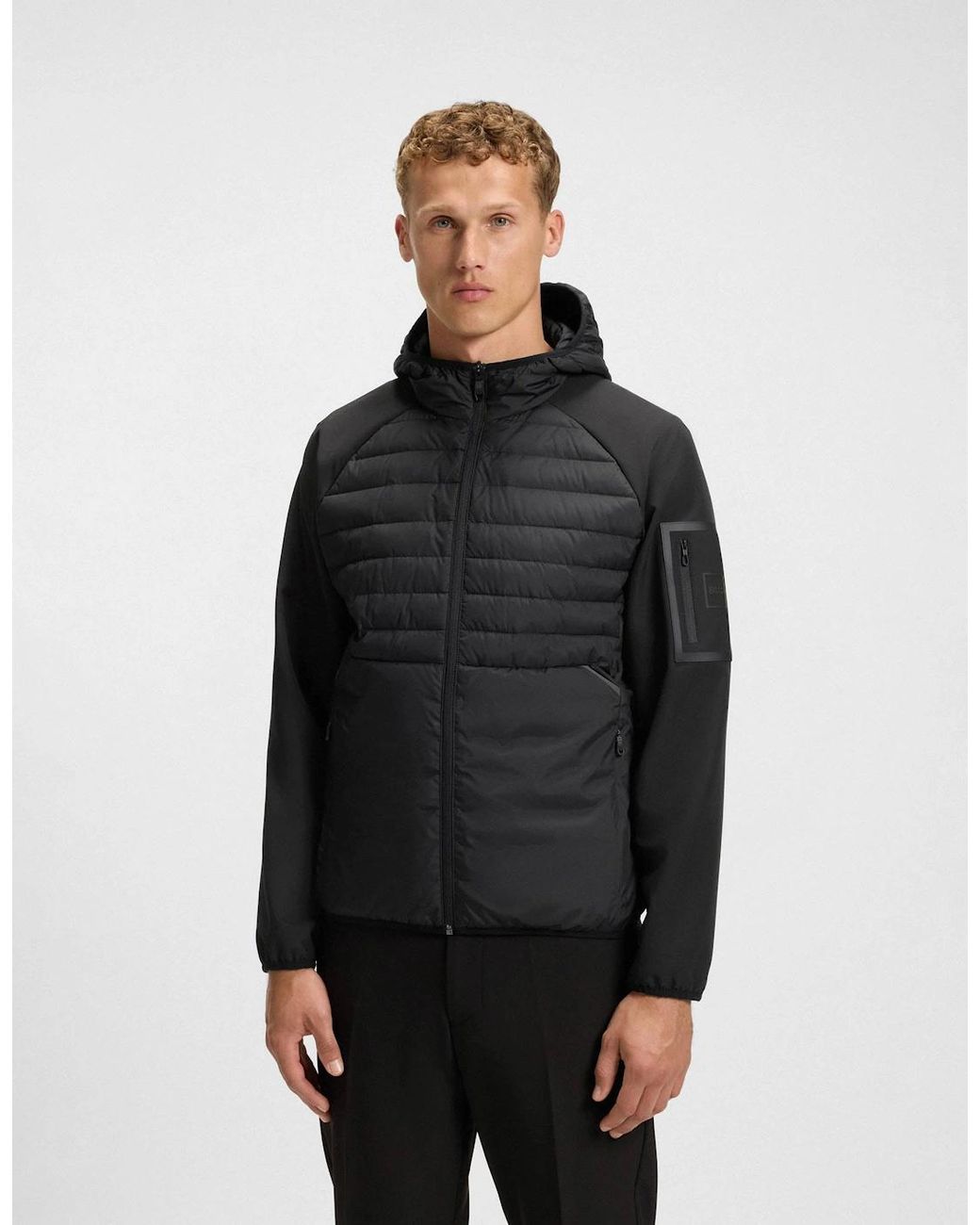 Boss Black Boss J Urbanex Padded Hybrid Jacket for men
