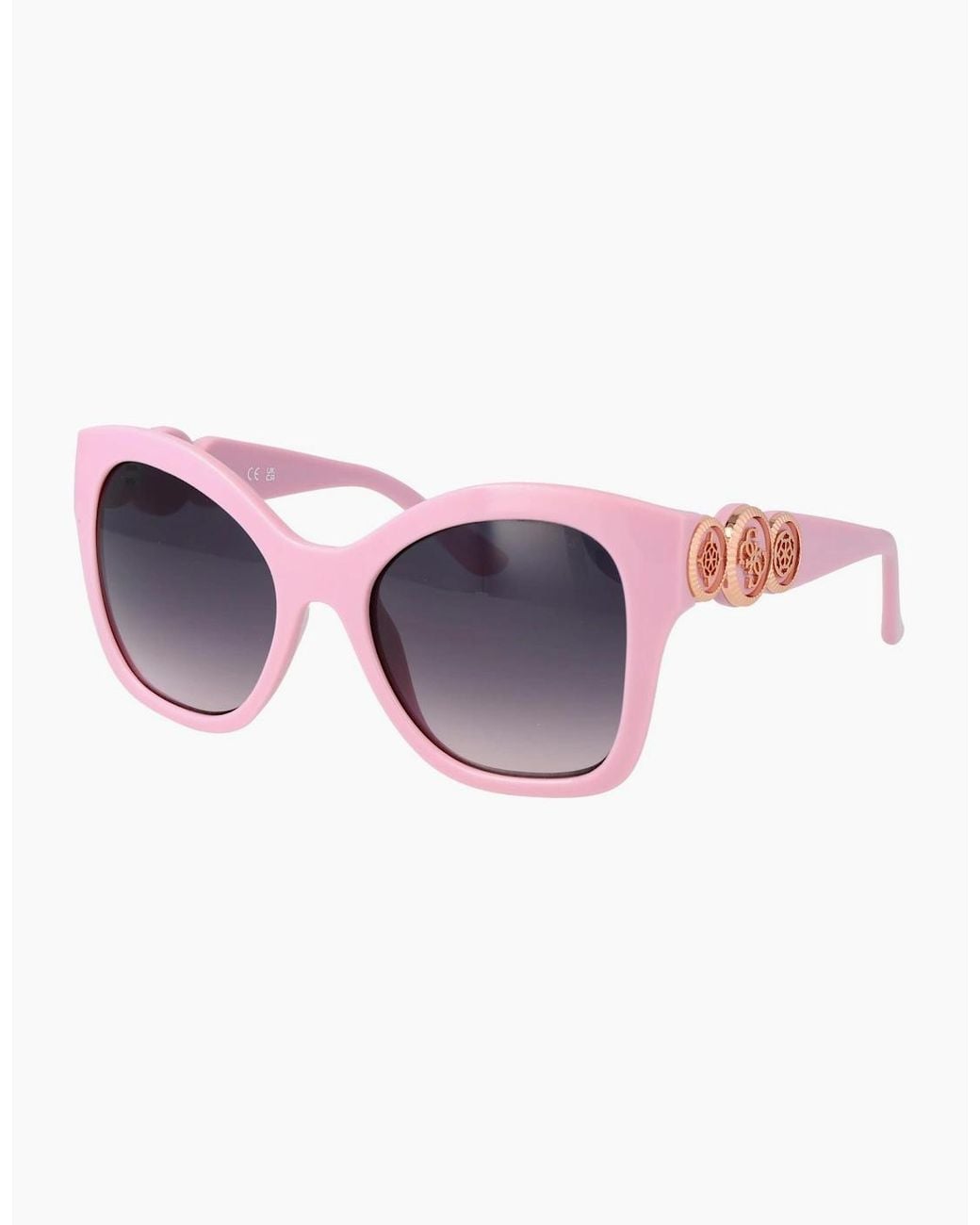 Guess Pink Sunglasses Gu00197 78Z 55