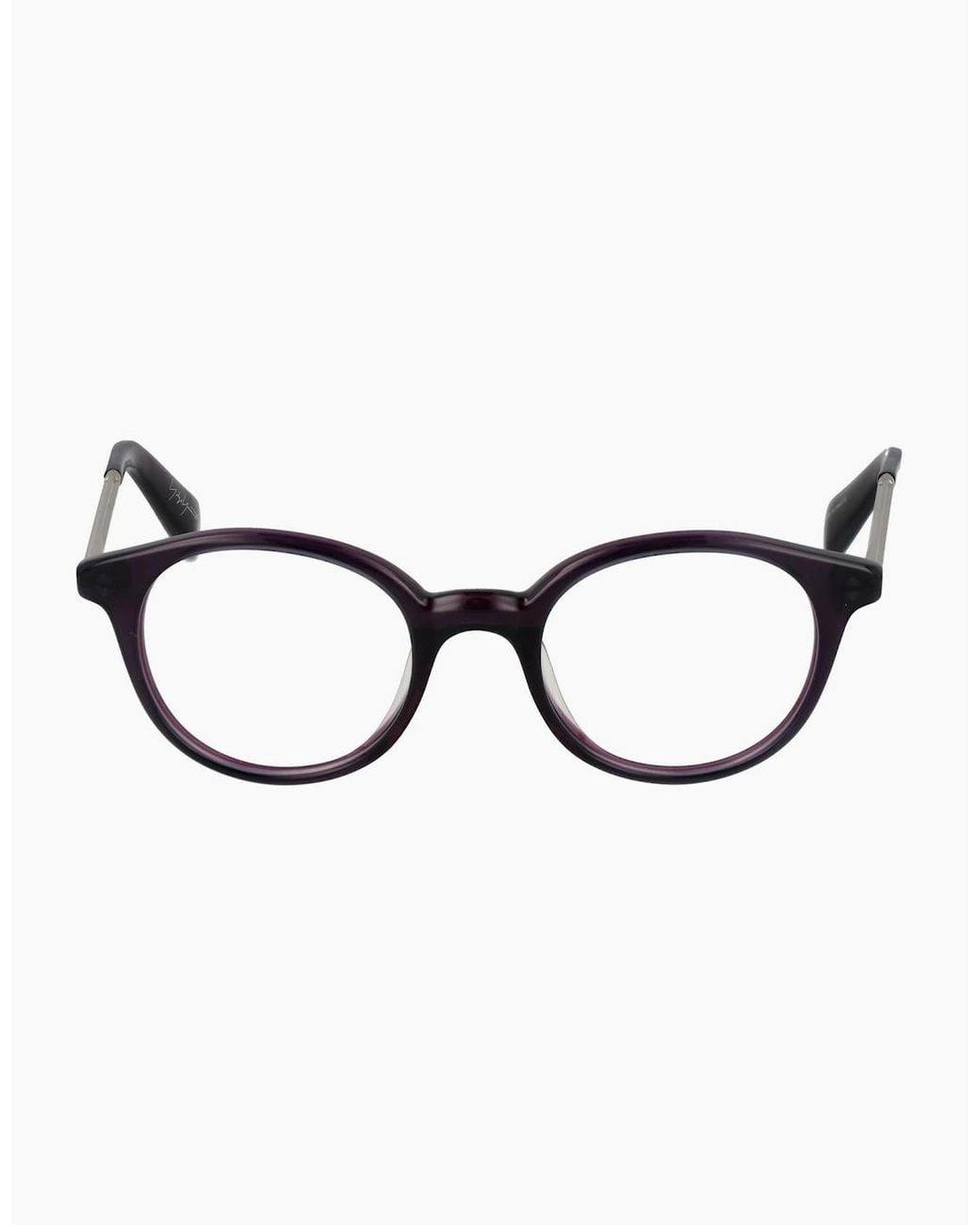 Yohji Yamamoto Purple Optical Frame Yy1008 717 47 for men