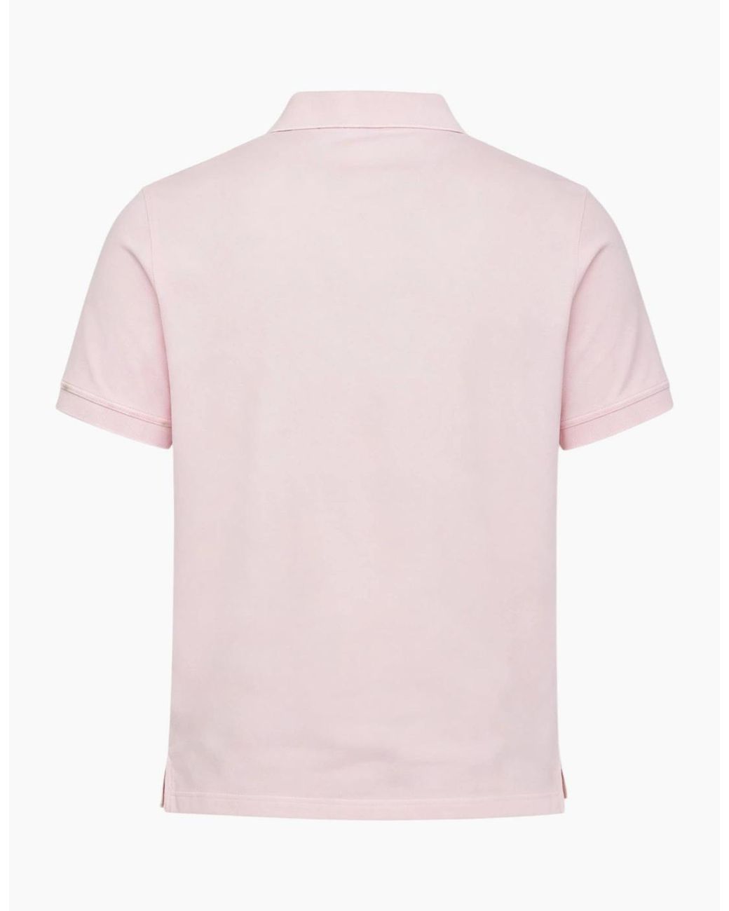 Gant Pink Polo Shirt Contrast Short Sleeve Summer Polo Cotton for men
