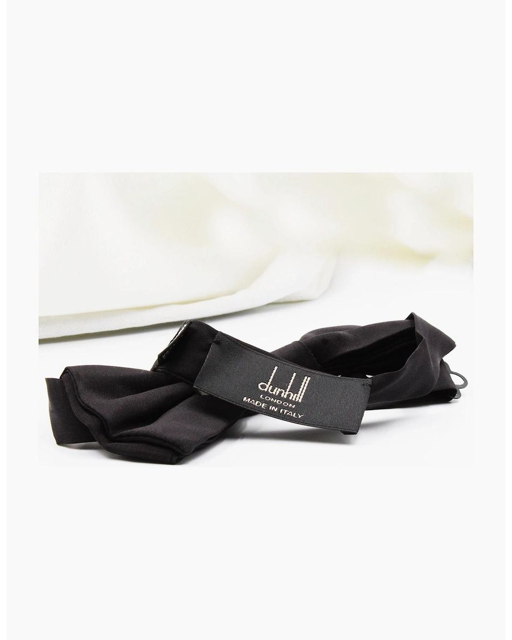 Dunhill Black Bow Tie for men