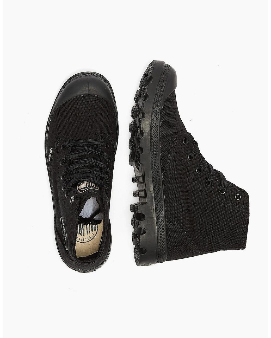Palladium Black Pampa Hi Mono Chrome Boots