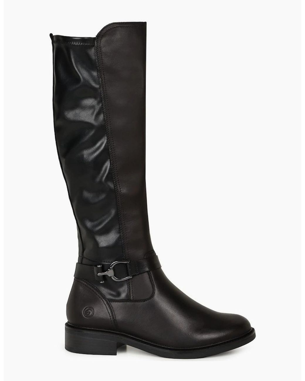 Remonte Black Barby Knee High Boots