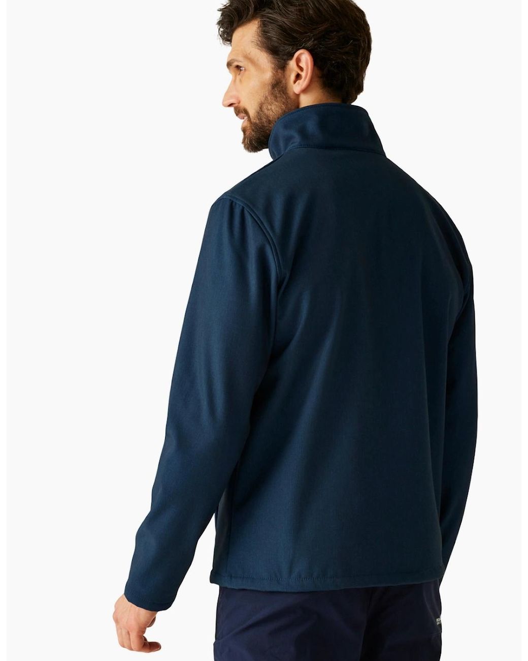 Regatta Black Cera V Wind Resistant Soft Shell Jacket for men