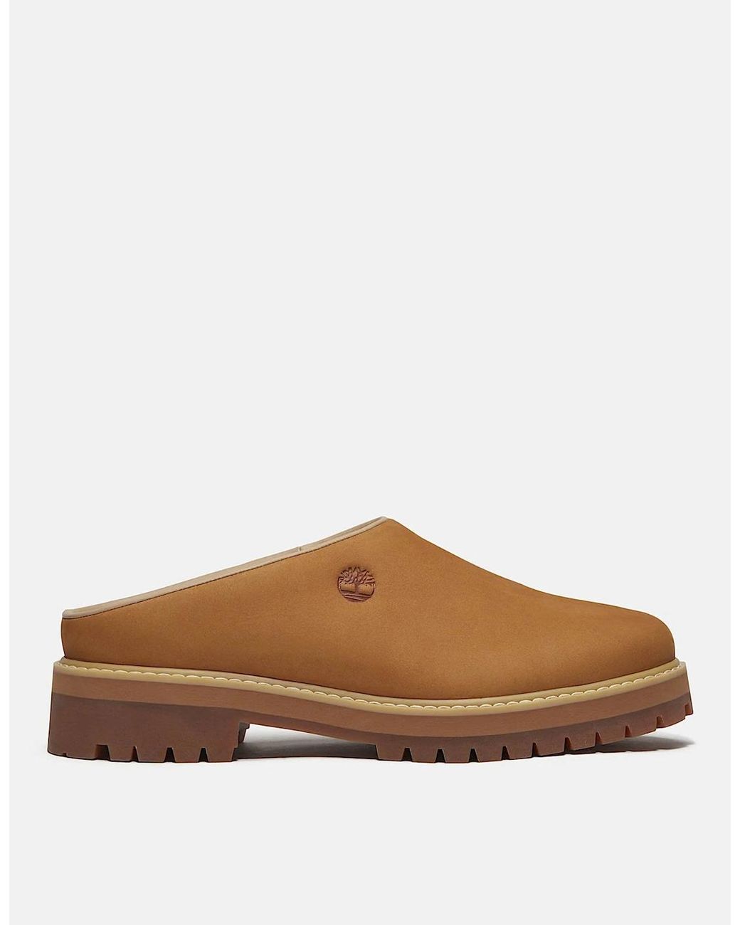 Timberland Brown Hrtg Clog Shoe Tan for men