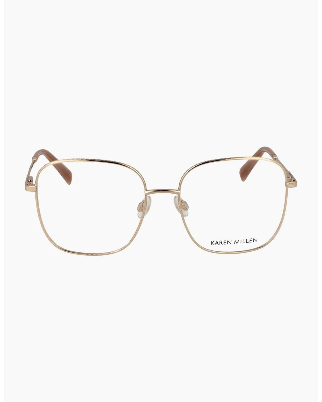 Karen Millen Metallic Optical Frame Km3027 402 55