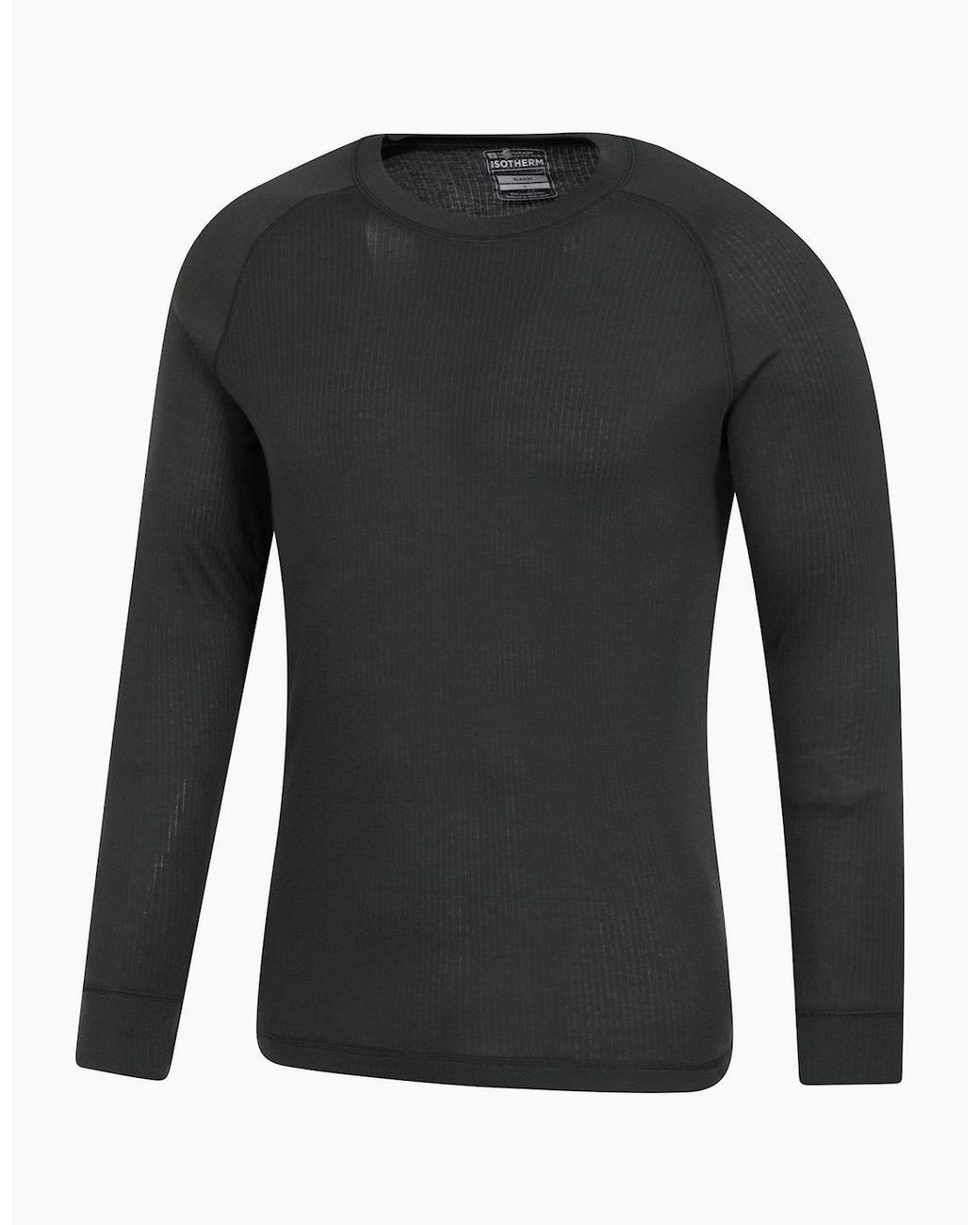 Mountain Warehouse Black Talus Base Layer Top (Pack Of 2) for men