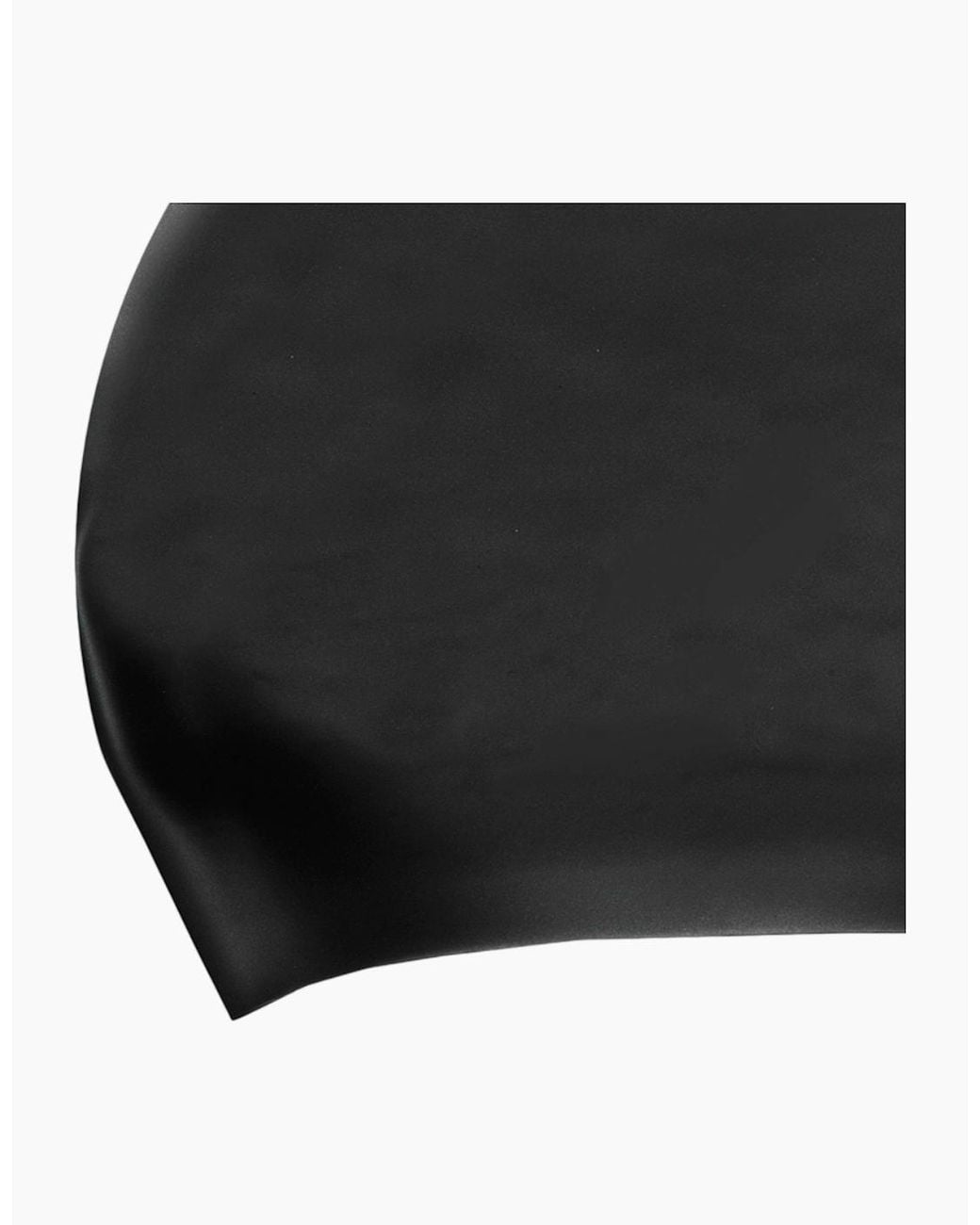 Speedo Black Silicone Long Hair Swimming Cap
