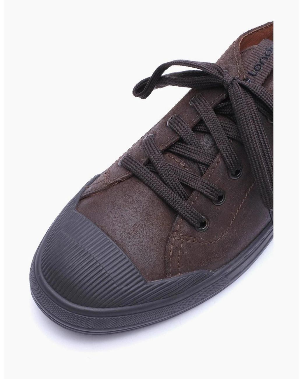 Base London Blue London Volt Leather Lace-Up Shoes for men