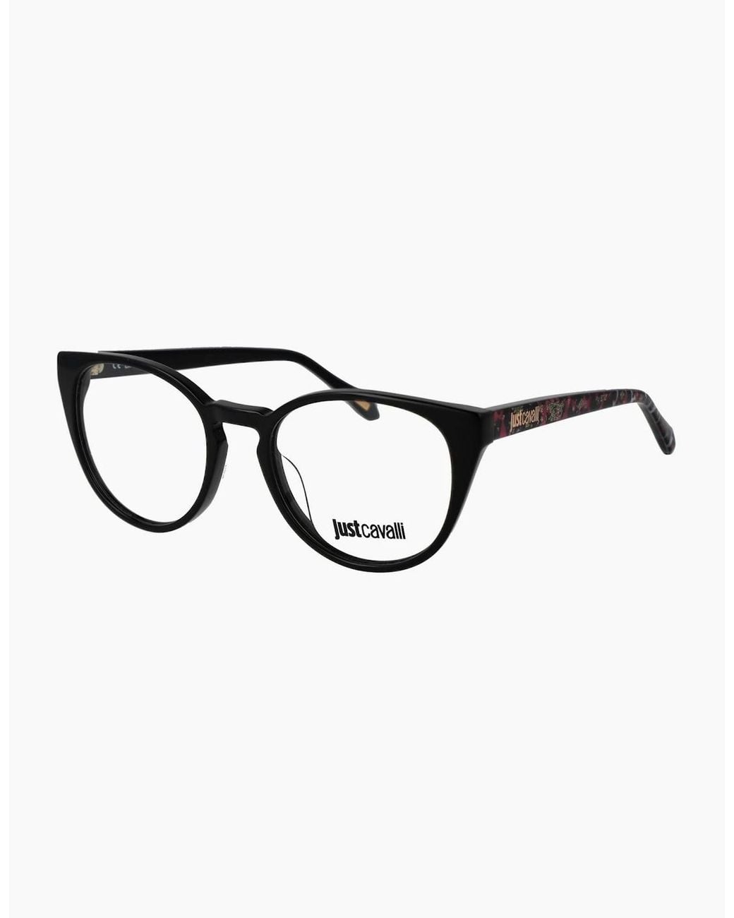 Just Cavalli Black Optical Frame Vjc046 700Y 51