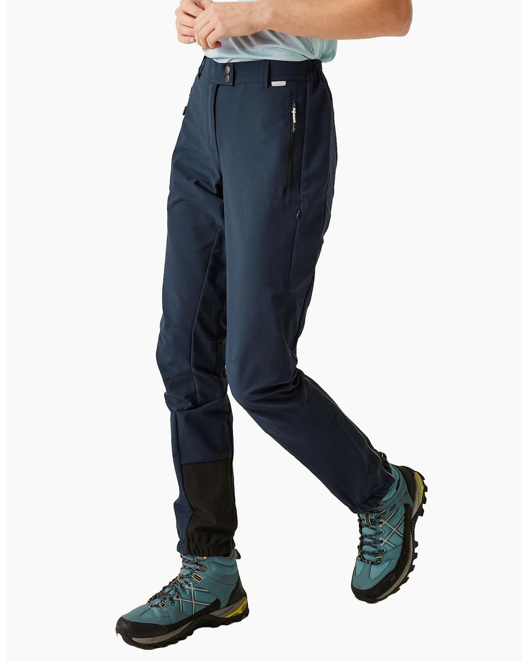 Regatta Blue Ladies Mountain Hiking Trousers