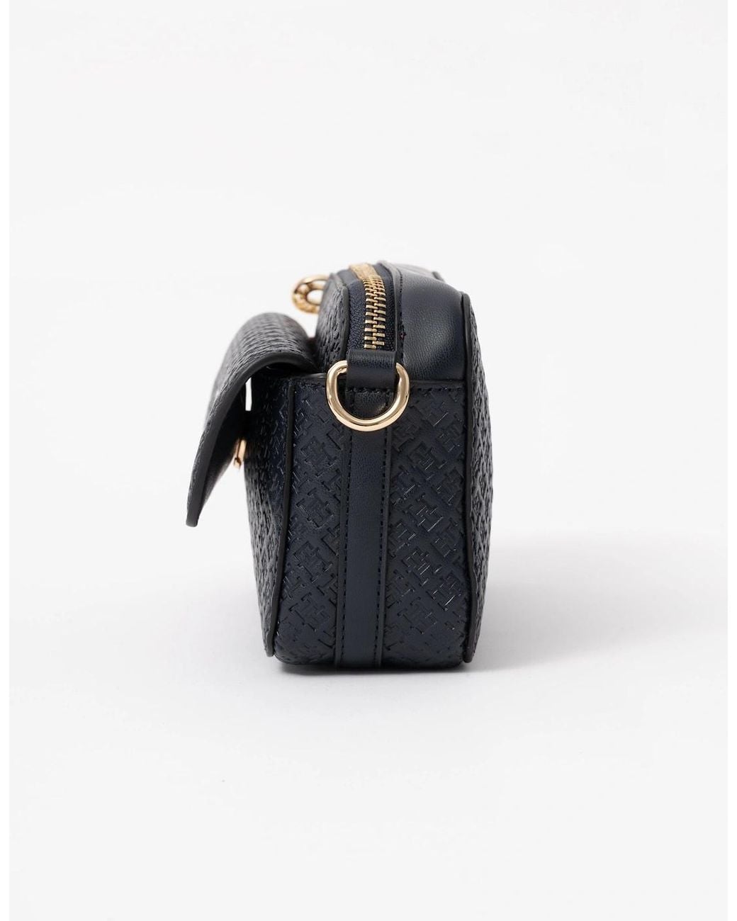 Tommy Hilfiger Blue Th Icon Mono Print Camera Bag