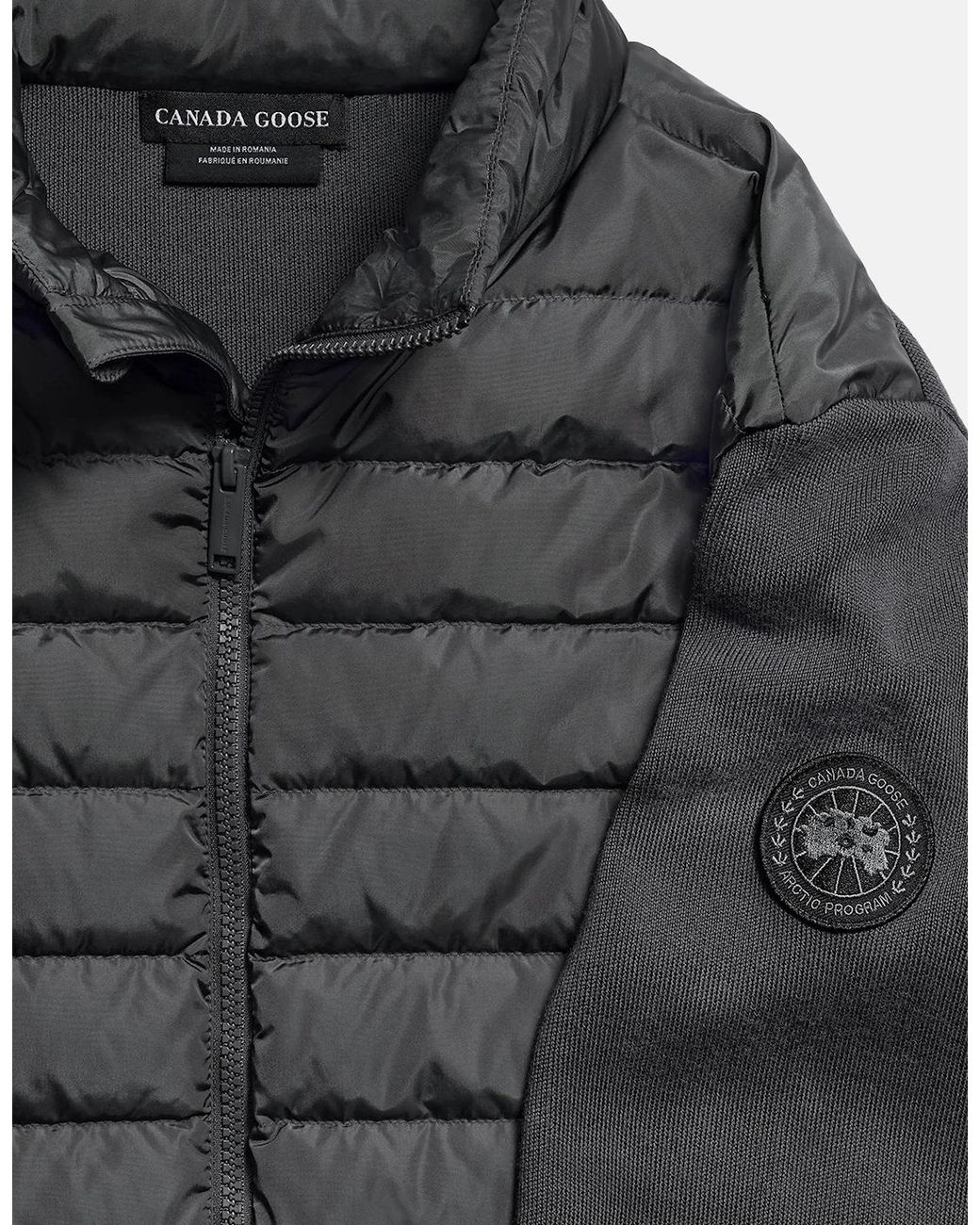 Canada Goose Gray Hybridge Flavio Jacket Disc for men