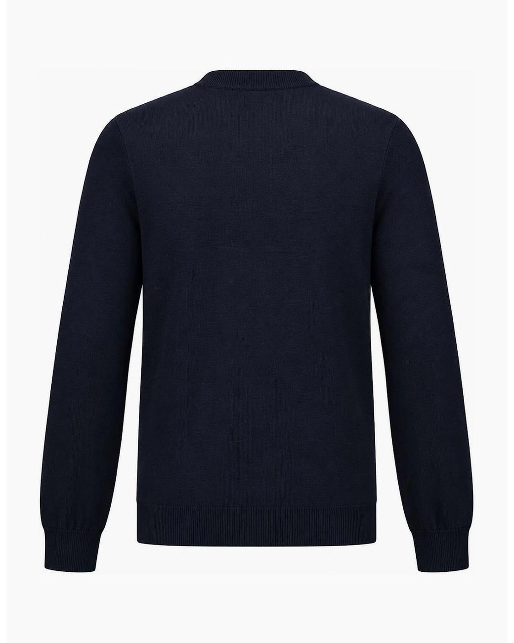 Lyle & Scott Blue Lyle & Scott Archive Revisited Argyle Knitted Jumper Dark for men