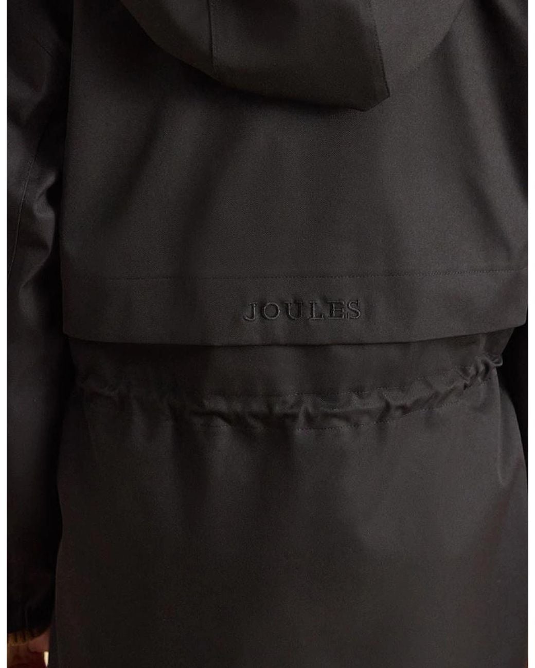 Joules Black Stormwell Rain Coats
