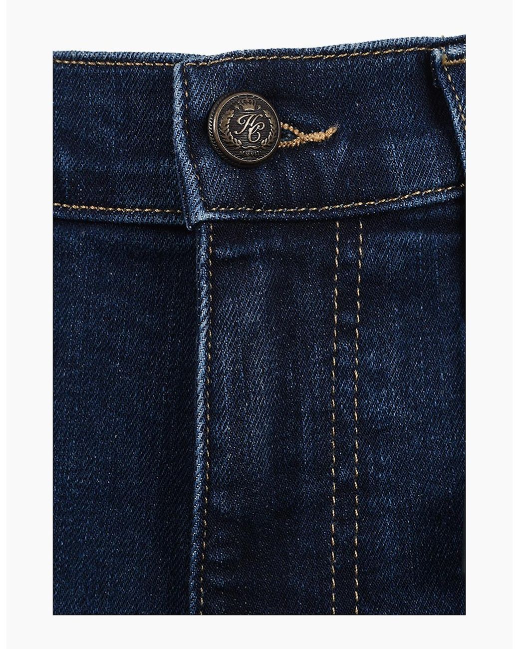 Holland Cooper Blue Classic Straight Jean Washed for men