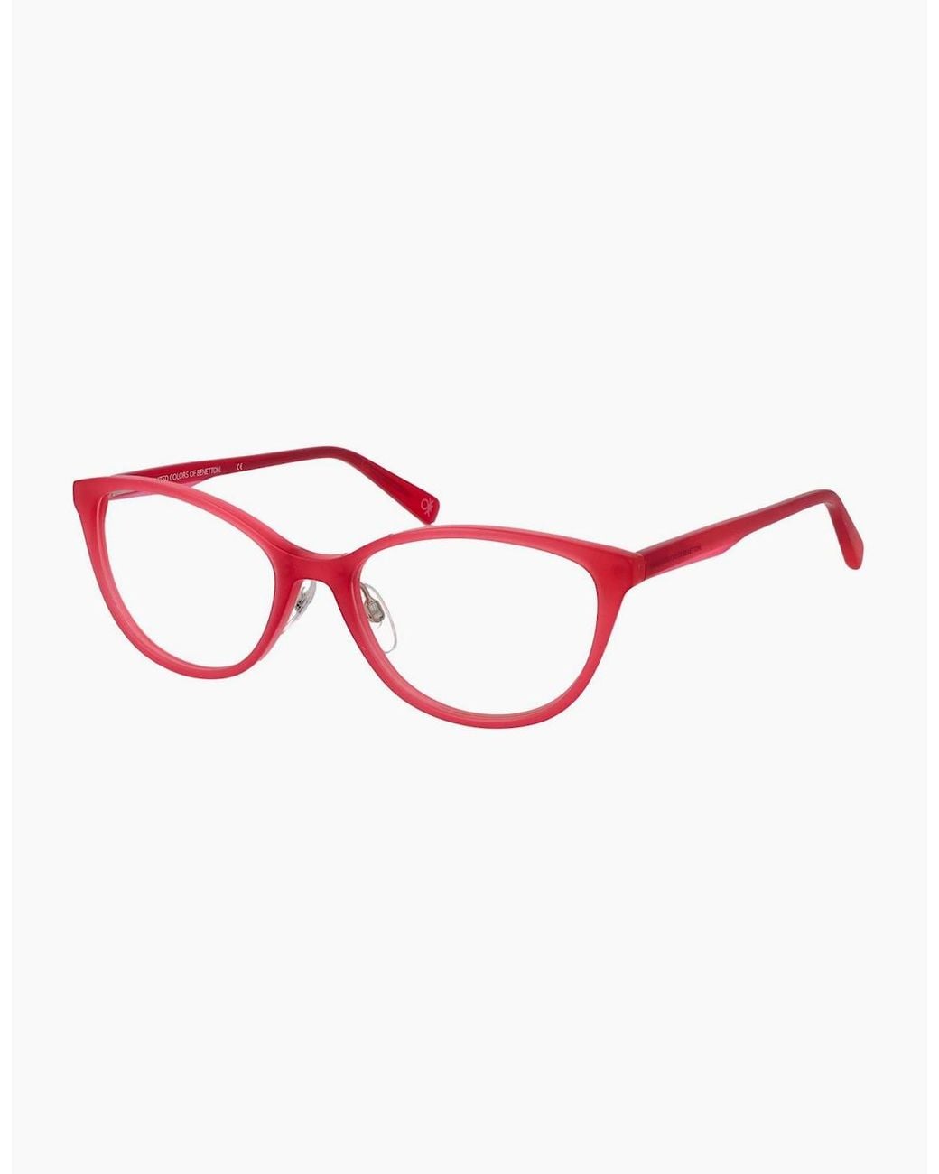 Benetton Red Optical Frame Beo1004 263 53