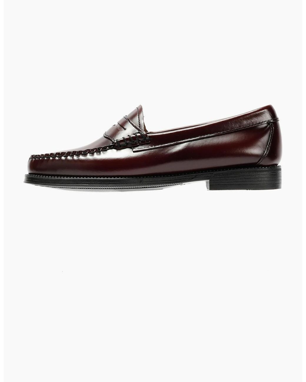 G.H.BASS Brown G. H. Bass Weejun Ii Leather Wine Penny Loafers
